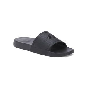 FITFLOP All Black Iqushion Slides